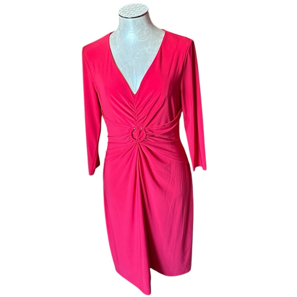 Black Saks Fifth Avenue Poppy dress New With Tag Red Dress Size 8